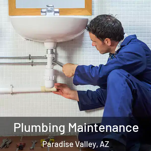  Plumbing Maintenance Paradise Valley, AZ