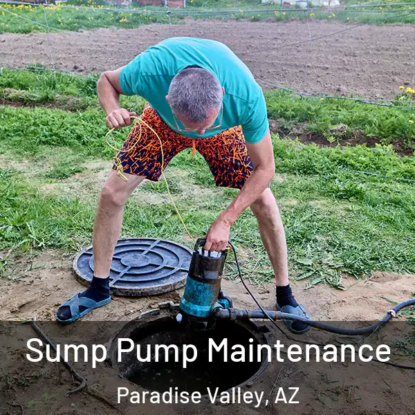  Sump Pump Maintenance Paradise Valley, AZ